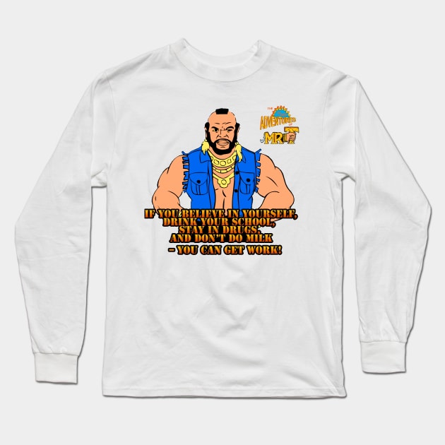 The All New Adventures of Mr. T. Long Sleeve T-Shirt by KnightofChaos